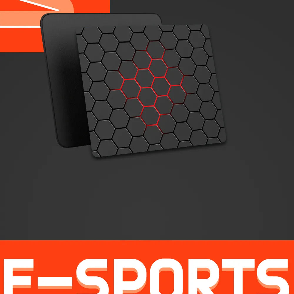 Hexagon Small Gaming Mouse Pad for PC Gamers