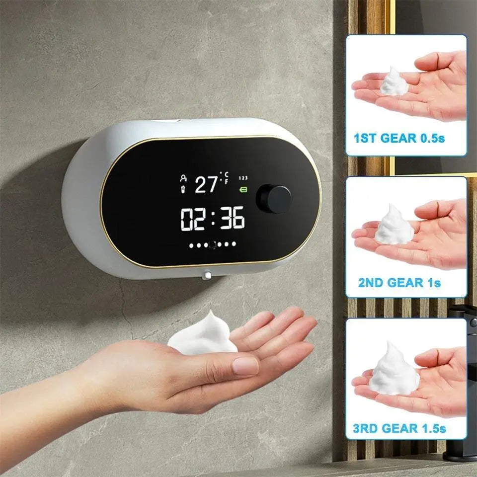 Automatic Liquid Foam Soap Dispenser with Digital Display