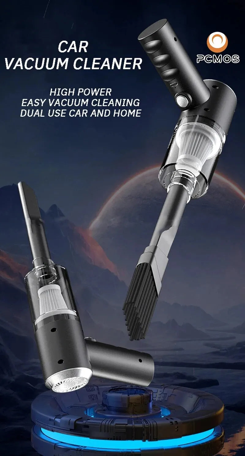 Wireless High Power Vacuum Cleaner Dual Use for Home and Car