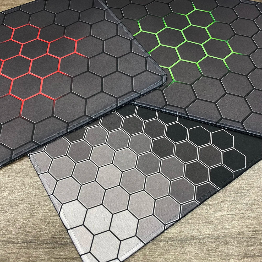 Hexagon Small Gaming Mouse Pad for PC Gamers