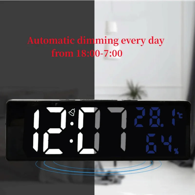 9 Inch Large LED Digital Wall Clock