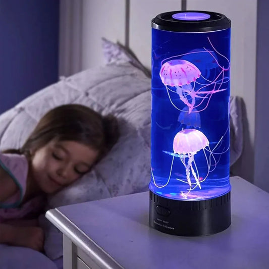 Colour Changing Jellyfish Lamp / Night Light USB Battery Powered