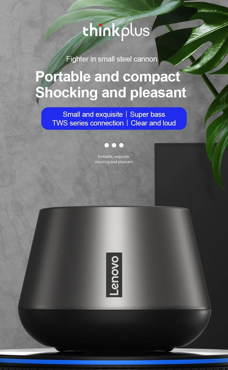 Lenovo K3 Pro 5.0 Portable Wireless Bluetooth Speaker