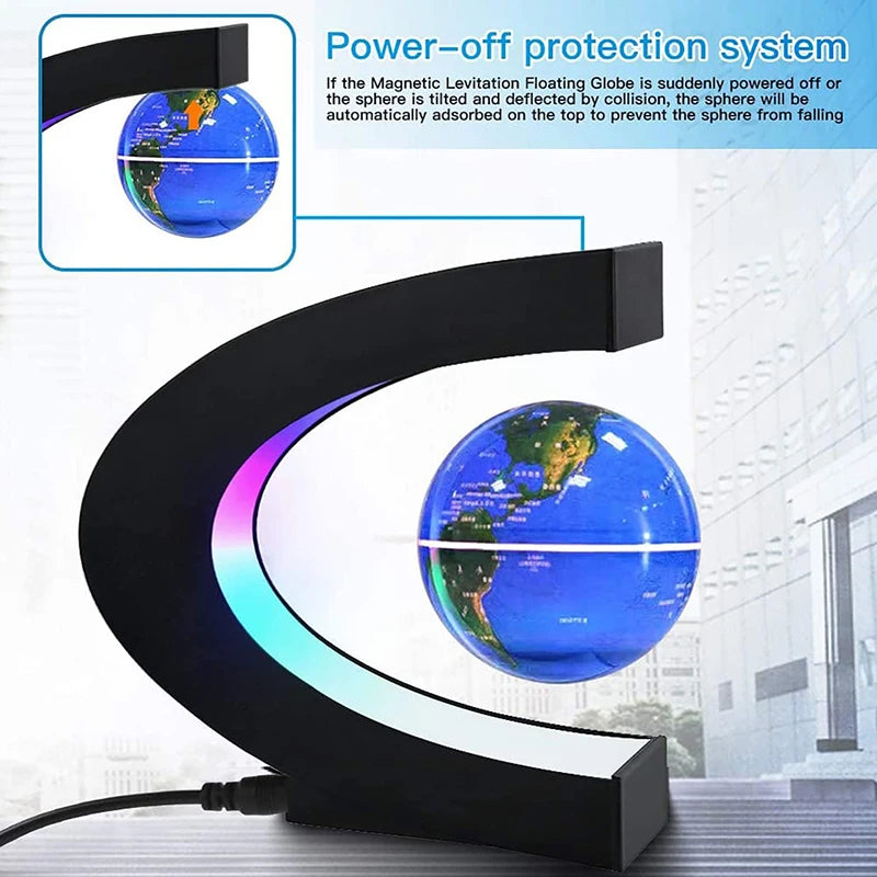 Magnetic Floating LED Globe