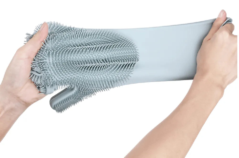 Magic Silicone Dishwashing Cleaning Gloves